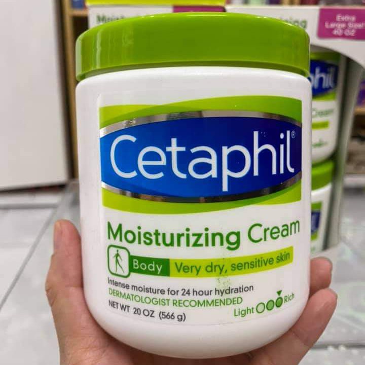 Kem Dưỡng ẩm dành cho da khô và da rất khô Cetaphil body 566g - Mỹ
