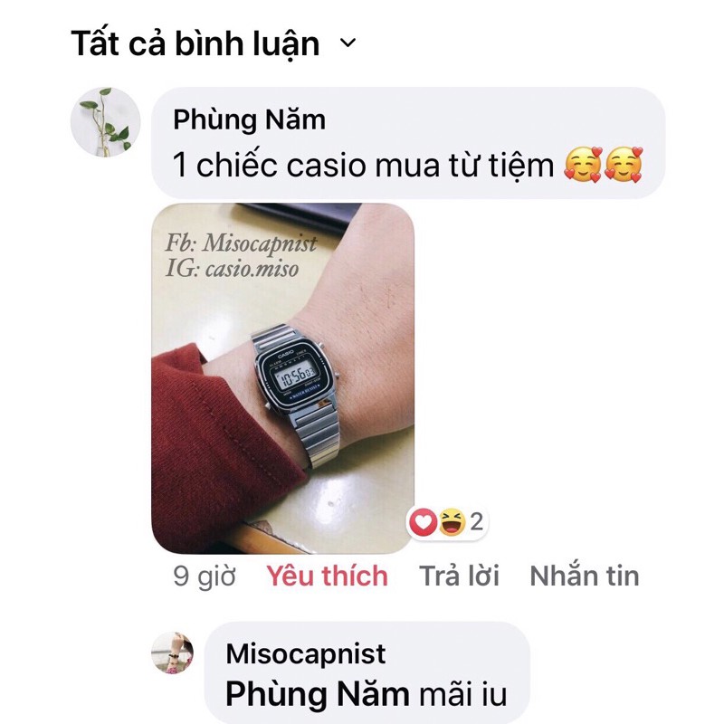 [ Ảnh thật - Hàng có sẵn ] Đồng hồ Casio La670 Silver Black dành cho nữ | BigBuy360 - bigbuy360.vn