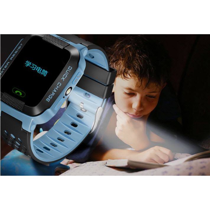 Đồng hồ thông minh Trẻ em Q528-Định Vị LBS tặng  Cốc Sạc