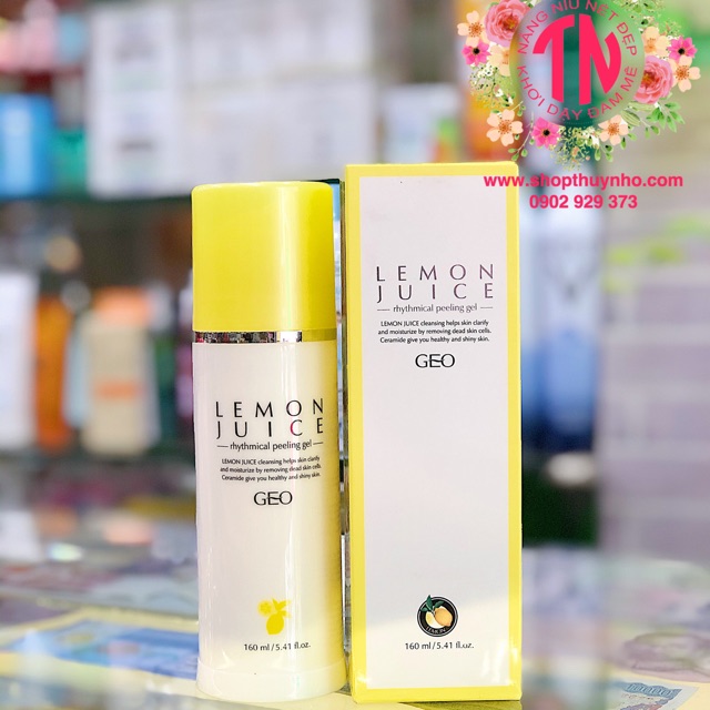 Tẩy tế bào chết dạng gel GEO - 160ml