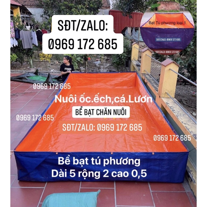 Bể bạt chăn nuôi Bấm để chọn kích thước
