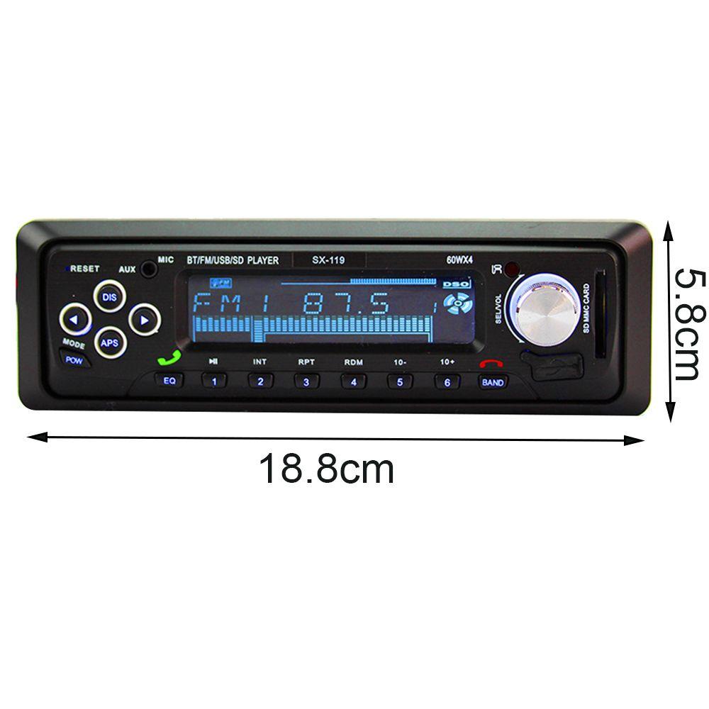Máy Phát Nhạc MP3 / FM / USB / AUX Bent1 Tích Hợp Bảng Điều Khiển Dành Cho Ô Tô