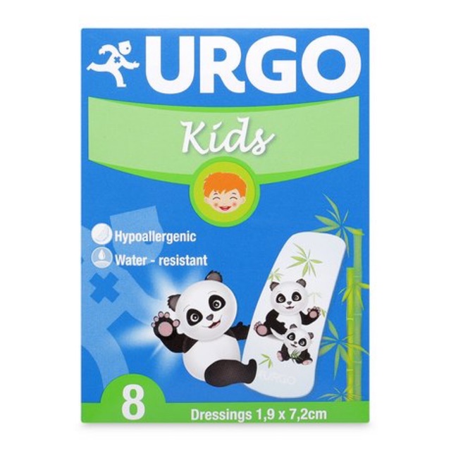 Băng keo cá nhân dành cho trẻ em Urgo Kids - gói 8 miếng