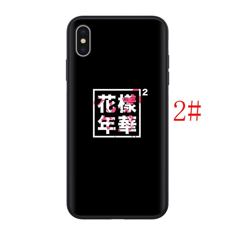 Ốp điện thoại silicone TPU mềm in hình BTS Fake Love W33 cho iPhone 8 7 6S 6 Plus 5 5S SE 2016 2020