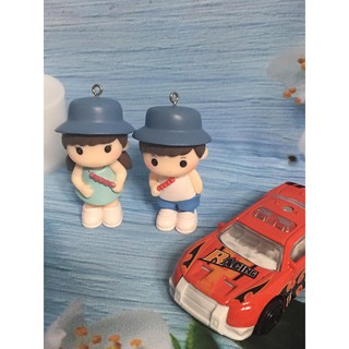 Móc khóa đôi kẹo hồ lô.