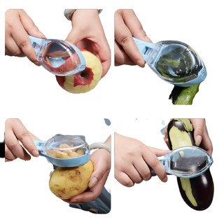 Dụng cụ gọt hoa quả, dụng cụ làm sạch vảy cá đa năng tiện lợi-gia dụng 4.0