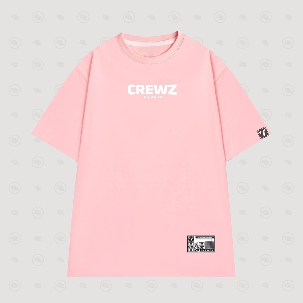 Áo Thun Nam , Áo Phông Nam Nữ In Crew Chất Liệu Cotton