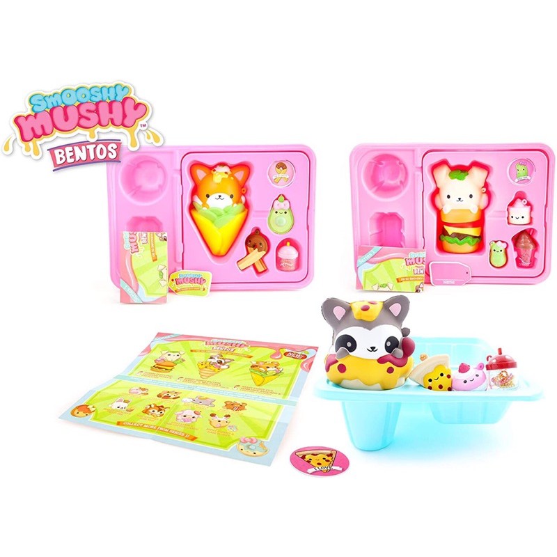 Set đồ chơi khay bento Smooshy Mushy Mỹ