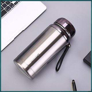Bình Giữ Nhiệt Kim Cương 1500ML inox 304 Dùng Pha Trà Đựng Nước Nóng Lạnh Có Quai Xách Mang Theo Đi du lịch văn phòng