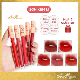 Set 5 Cây Son Kem Lì Drohoo Nội Địa Trung Mềm Mượt Lâu Trôi Chống Dính Cốc Lên Màu Chuẩn 20g- AnnA.4.0.Cosmetic