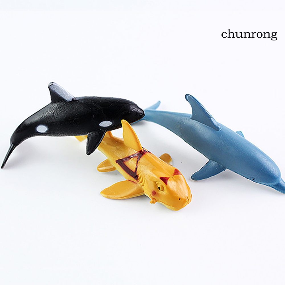 Cr Set 24 Mô Hình Động Vật Biển Đồ Chơi Cho Bé