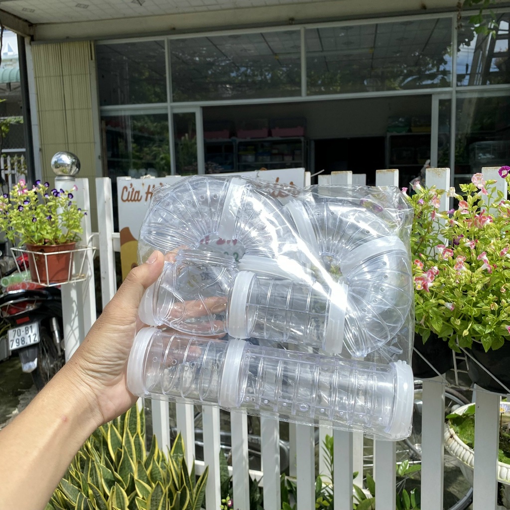 Bộ ống nối đa năng cho chuồng hamster, sóc, bọ, nhím, thú nhỏ