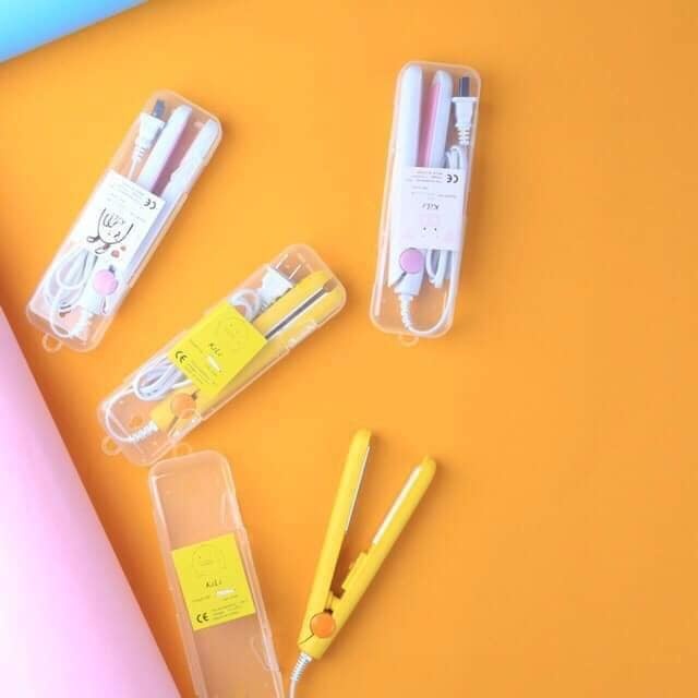 Máy Duỗi Tóc Hình Thú Dễ Thương - Máy Duỗi Tóc Mini 2in1.