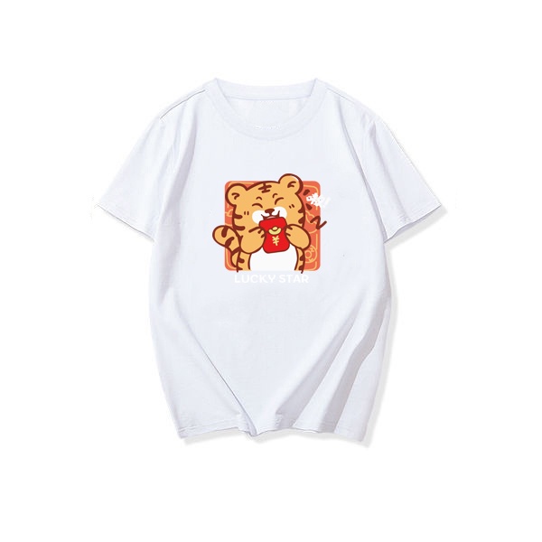 NRVP Áo thun tay ngắn cổ tròn in họa tiết hoạt hình thời trang cho bé 2-11 tuổi 2022