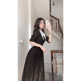 Váy dập ly vintage (Ảnh thật shop chụp)