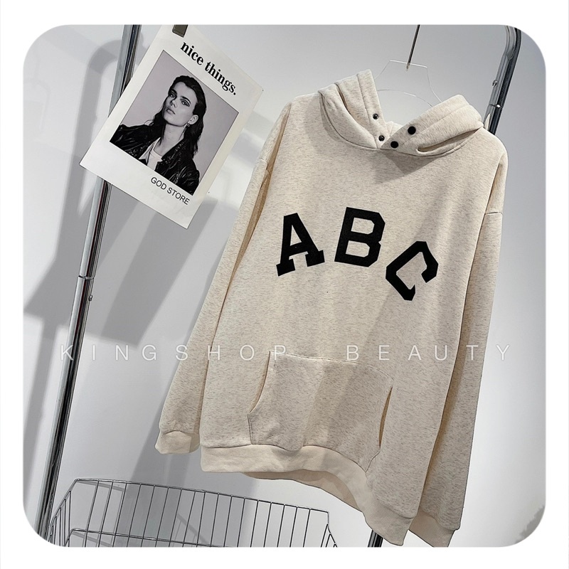 Áo hoodie ABC , áo khoác nỉ nam nữ dáng rộng phong cách ulzzang Freeship | BigBuy360 - bigbuy360.vn