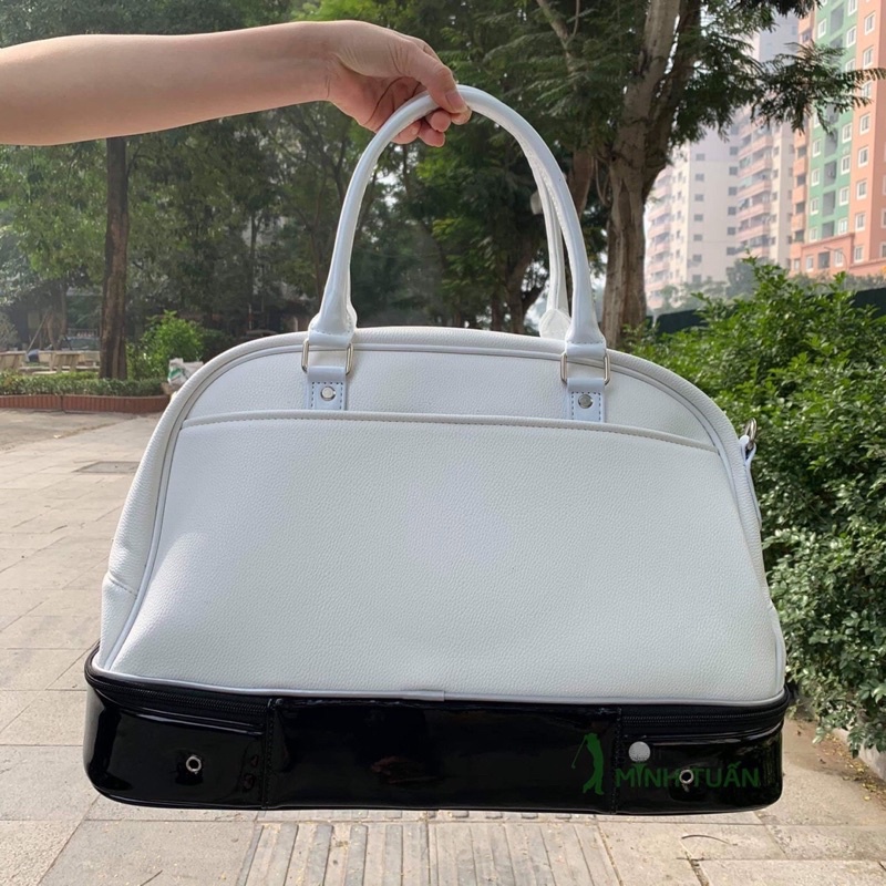 Túi xách golf nam nữ - Túi golf Callaway - Chất da pu sần có ngăn để giầy riêng