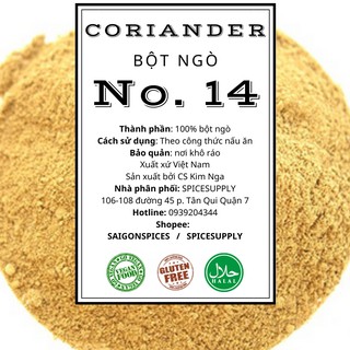 10kg Bột ngò - Sỉ Coriander ground
