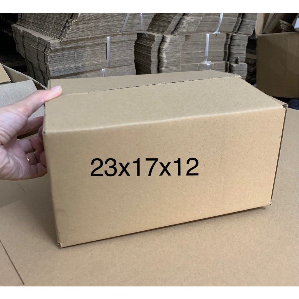 1 Thùng Hộp Carton Size 23x17x12 CM