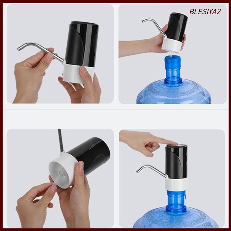 Barreled Water Bottle Pump Dispenser Electric Drinking Water Jug Pump White