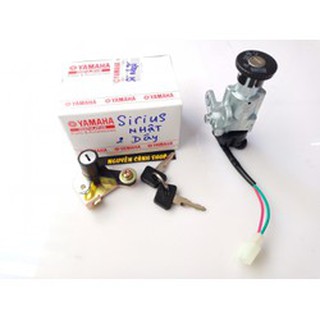 ổ khóa xe sirius nhật 2 dây