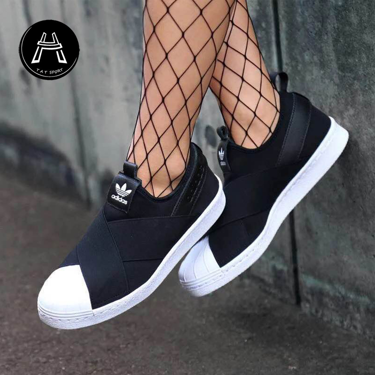 Giày Thể Thao Adidas Quai Chéo Cổ Điển Có 9 Màu