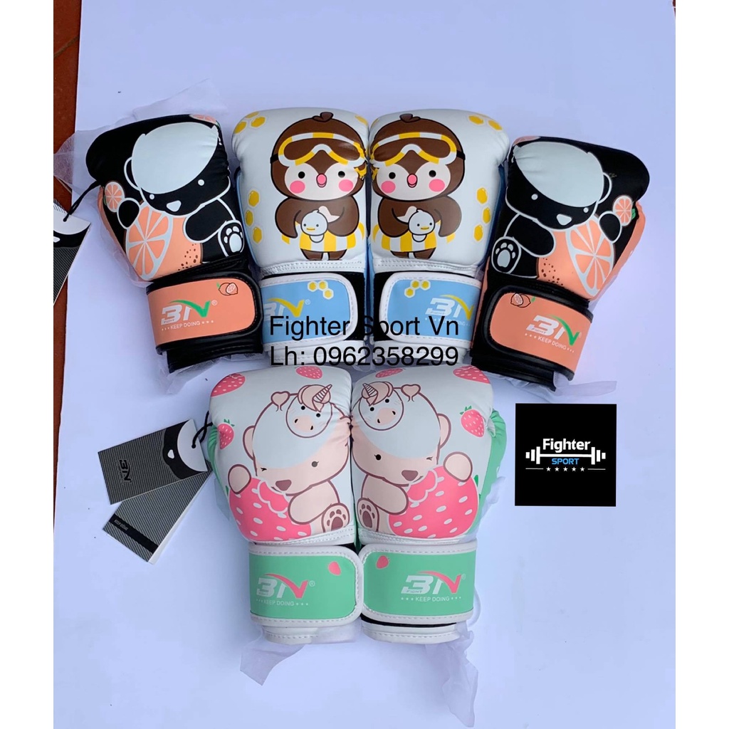 Cặp găng tay đấm bốc luyện tập môn boxing dành cho trẻ em