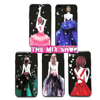 Ốp dẻo Cô Gái iPhone 6/6 Plus/ 7 Plus (Ốp lưng iphone, ốp in hình cô gái, themixshop)