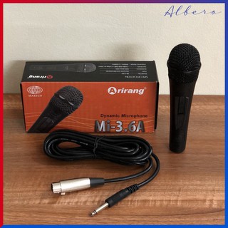 [FREE SHIP] Micro karaoke Arirang Mi-3.6A - Lọc âm tốt, Chống hú - Có dây [VN]