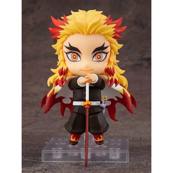 GIÁ HỦY DIỆT Mô Hình Kyojuro Rengoku Thanh Guom Diet Quy Có Khớp Cử Động Nendoroid 1541