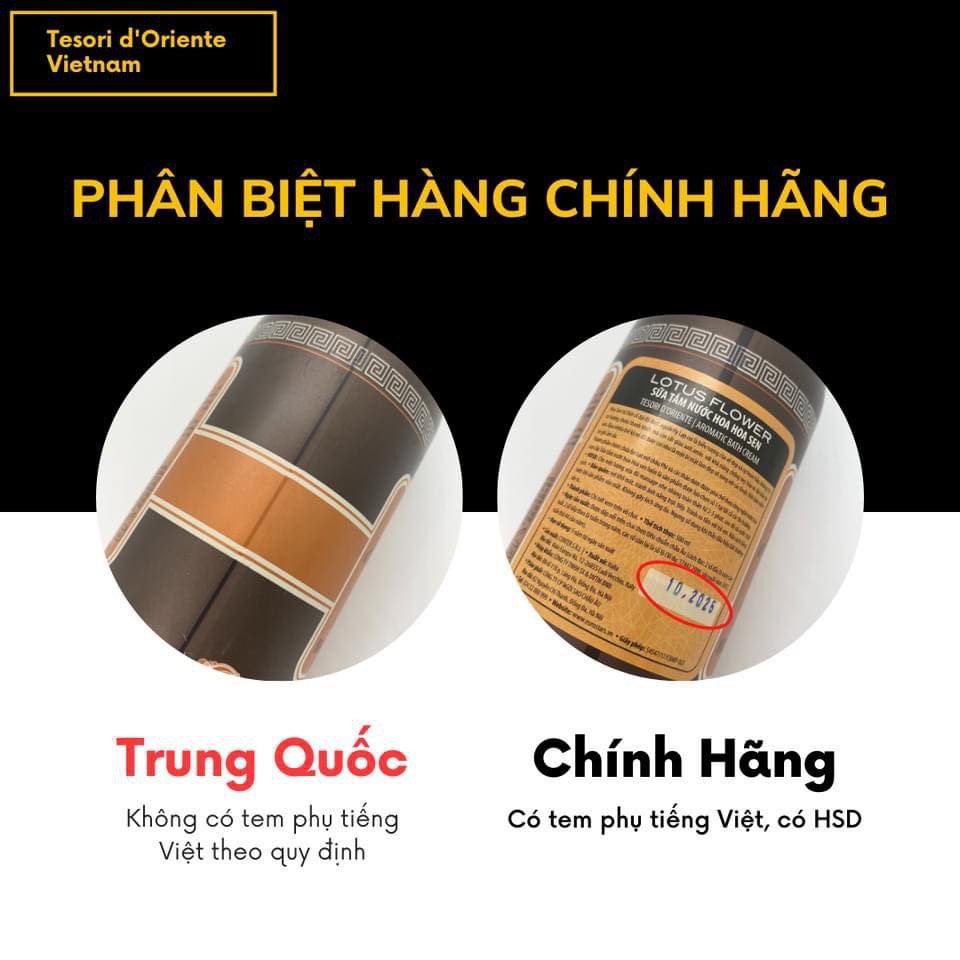 [Hàng công ty] Sữa tắm xích nước hoa Tesori D' Oriente Italia 500ml | BigBuy360 - bigbuy360.vn