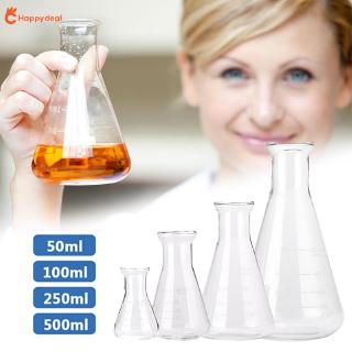 Bình đựng thủy tinh 50-500ml siêu bền chuyên dụng cho phòng thí nghiệm