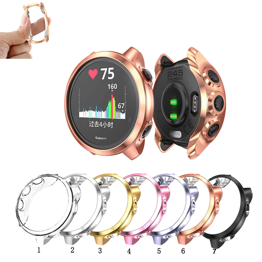 GARMIN Ốp Tpu Bảo Vệ Màn Hình Cho Đồng Hồ Thông Minh Garmin Forerunner 245