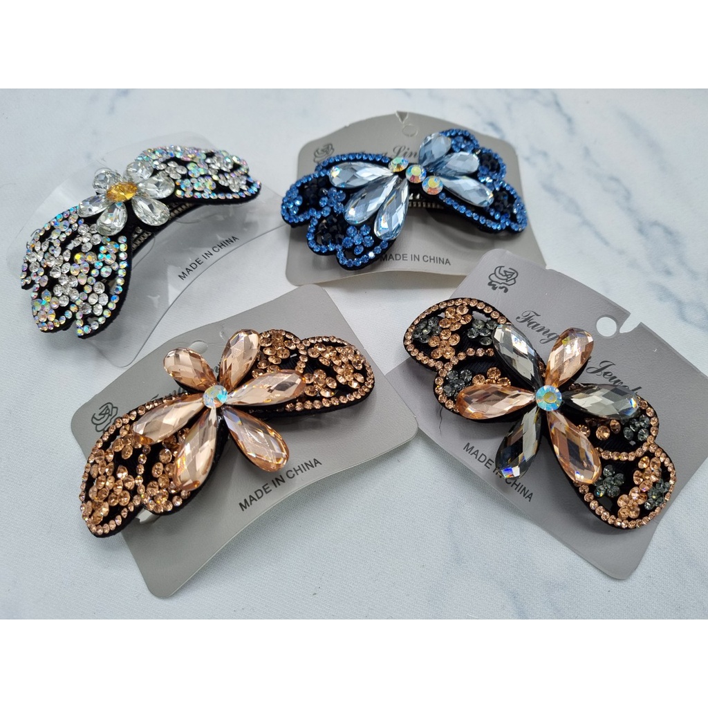 Cặp tóc siêu nhẹ gắn đá siêu đẹp MẪU MỚI 425