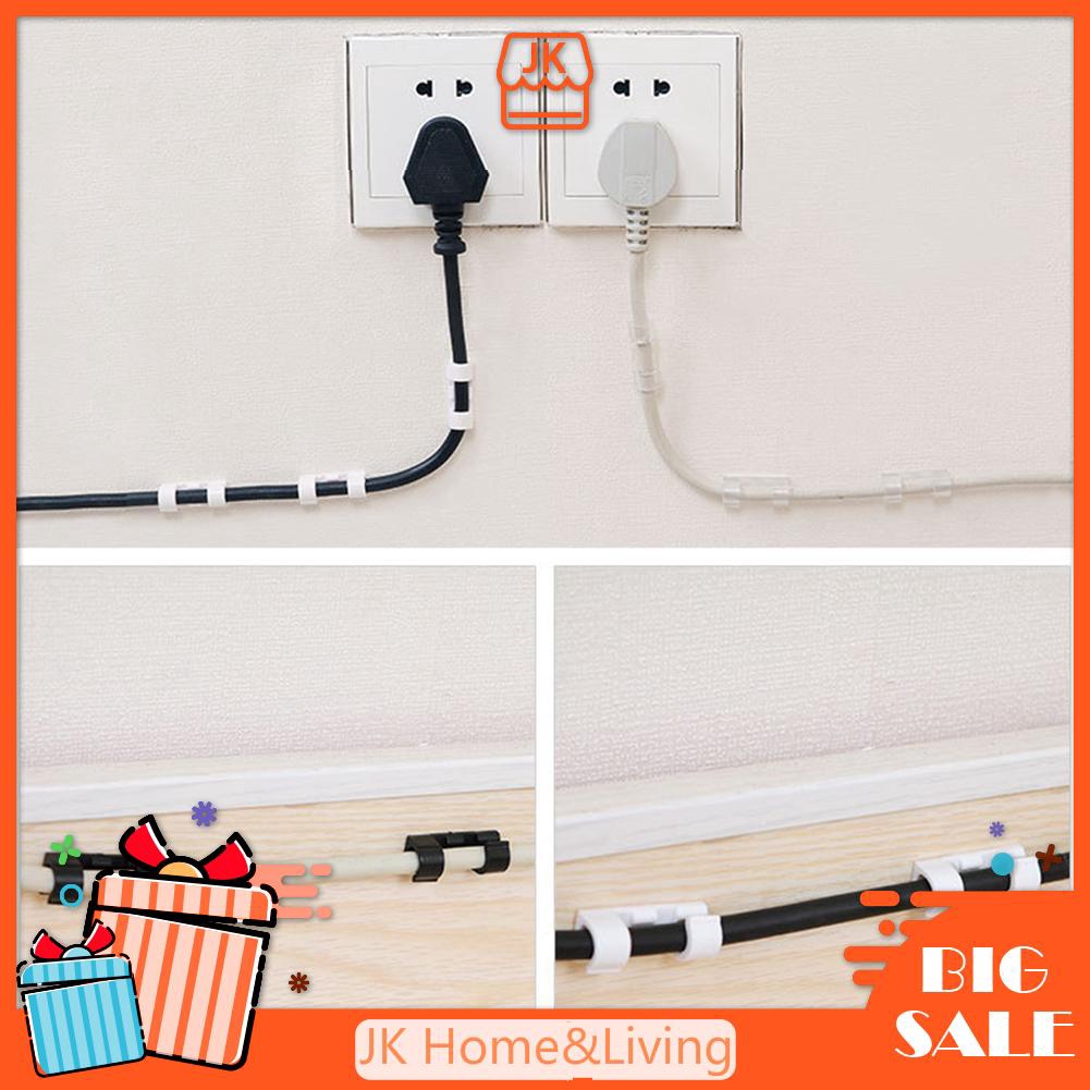 Bộ 20 kẹp cố định dây điện tiện dụng tại nhà