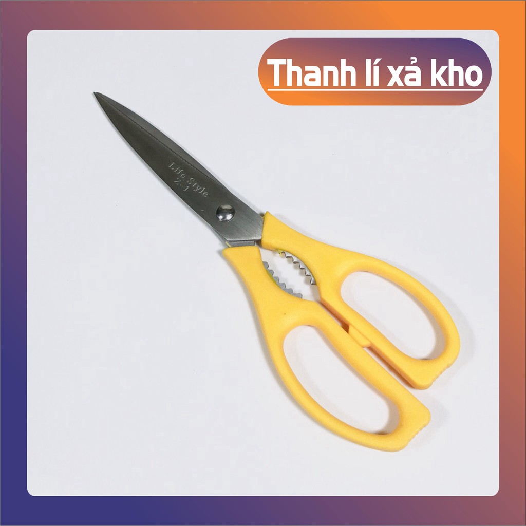 Kéo cắt giấy 𝑭𝑹𝑬𝑬𝑺𝑯𝑰𝑷 Kéo Văn Phòng - kéo Làm Bếp - Kéo đa Năng Nhiều Tiện Ích