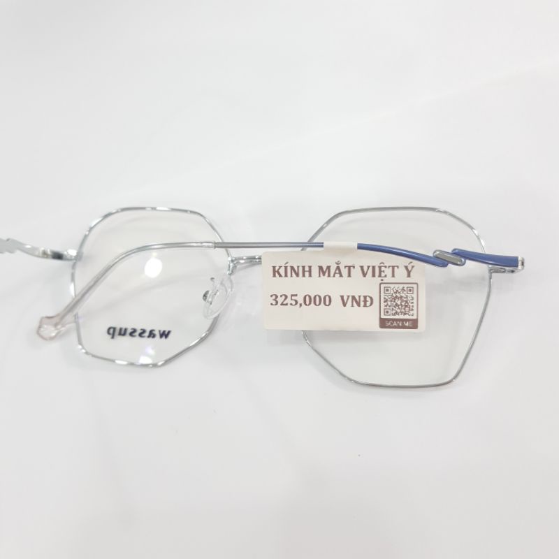 Gọng kính kim loại ombre màu xanh biển