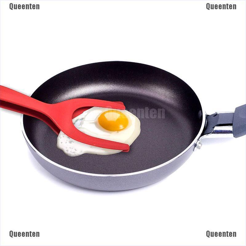 Kẹp Gắp Trứng 2 Trong 1 Không Dính