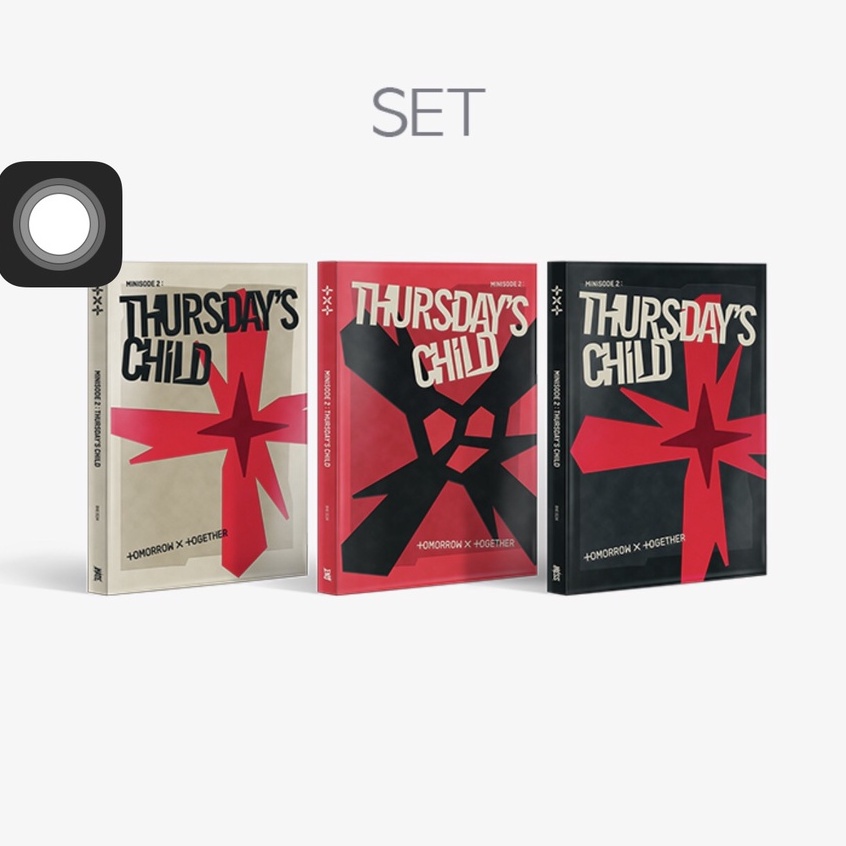 Có sẵn bộ ảnh TXT  minisode 2: Thursday's Child nguyên seal kèm POB