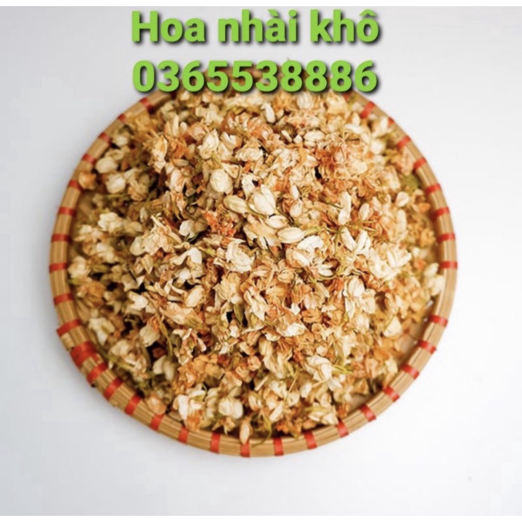 Hoa Ngài Khô Cao Cấp Dùng Ướp Trà - Hoa Lài Khô 100g Hoàn Toàn Từ Thiên Nhiên