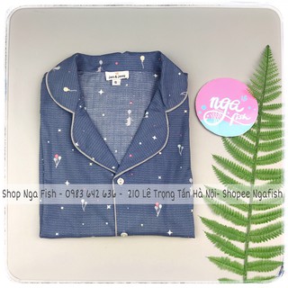 Bộ pyjama nữ cộc tay, quần đùi