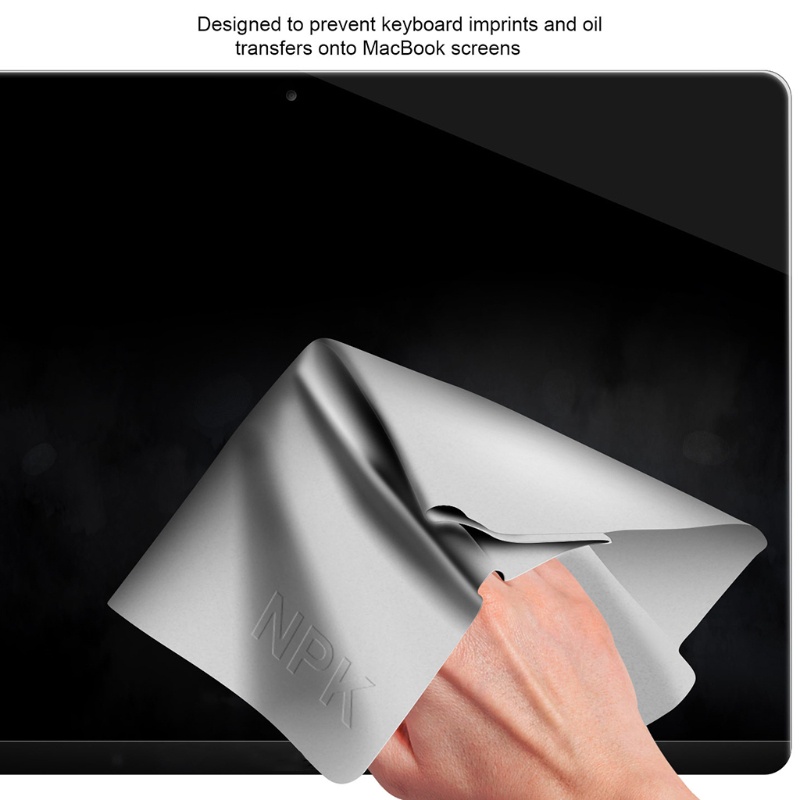 Tấm vải lót bàn phím máy laptop chống bụi 13-15 inch tiện lợi dành cho Macbook Pro / Air