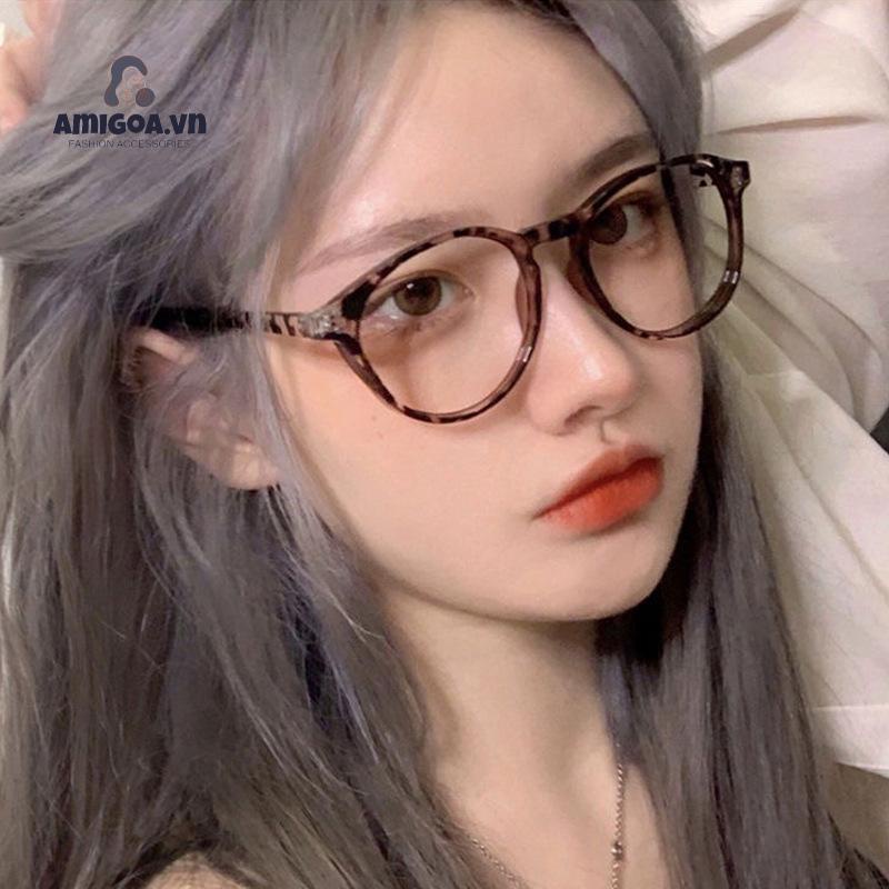 ✨✨Mắt kính gọng tròn phong cách Hàn Quốc thời trang cho nữ