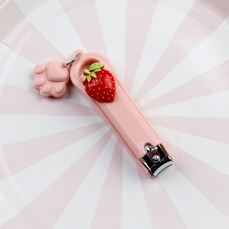 Đồ bấm móng tay hoạ tiết xinh xắn thiết kế phong cách hoạt hình dễ thương có móc E1001