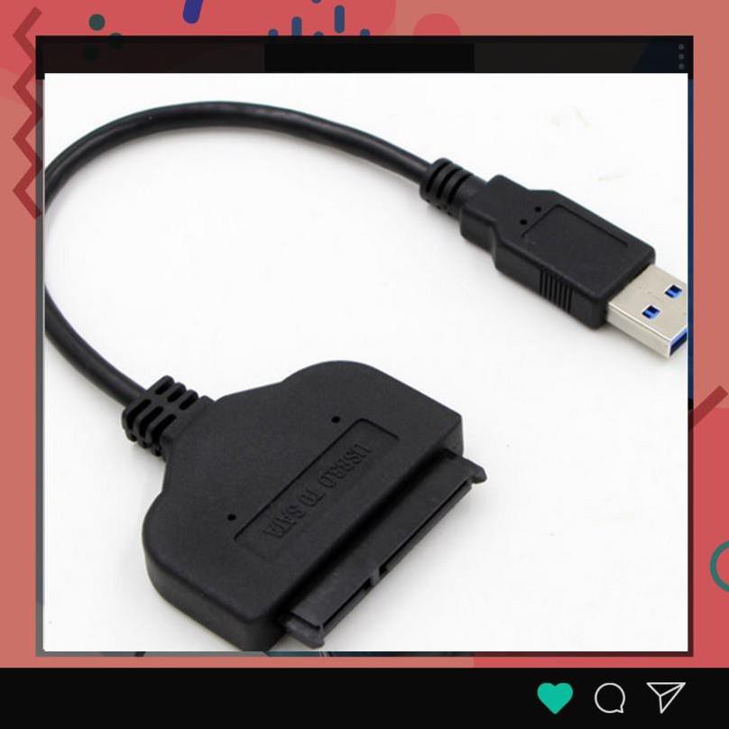 Cáp chuyển Sata to USB 3.0 cho HDD SDD 2.5 inch