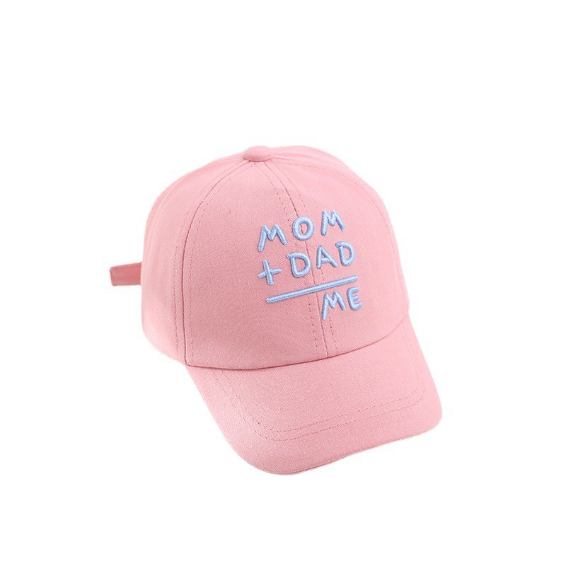 Mũ Lưỡi Trai Thêu Chữ Thời Trang Mới Nhiều Màu Sắc Tùy Chọn Cho Bé