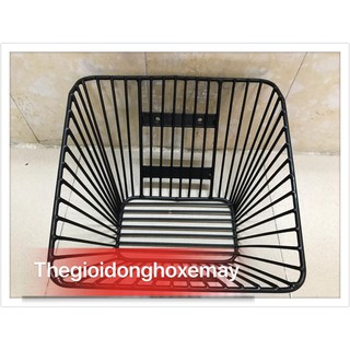 rổ đen xe wave lớn, wave alpha, wave rs, wave s100 sọc đứng