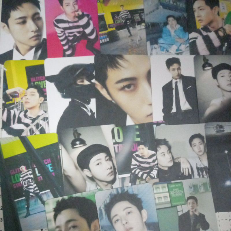Set 18 ảnh card giấy bo góc in 2 mặt thành viên nhóm NCT DREAM - Glitch Mode