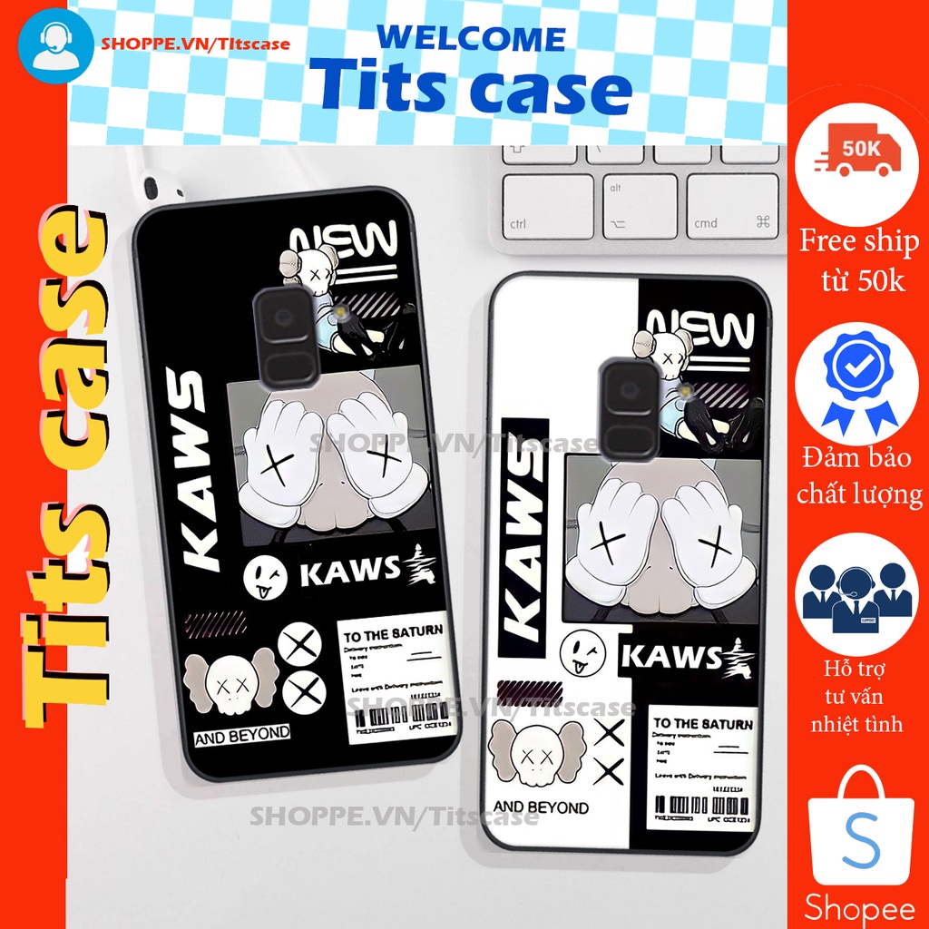 Ốp lưng Samsung Galaxy A5 2018 / A6 2018 in hình GẤU K@WS- BE@R COOL-CỰC XINH-RẺ-BỂN -ĐẸP