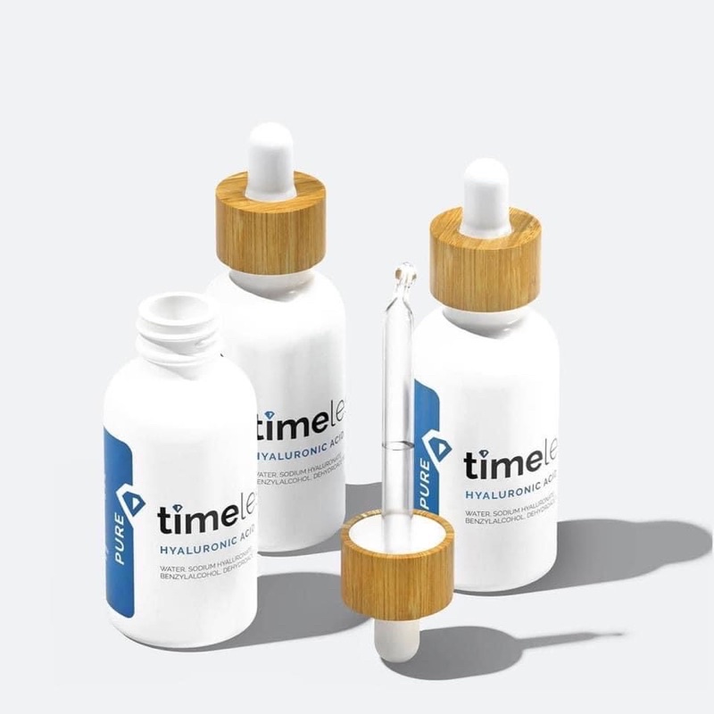 Tinh Chất Timeless HA Hyaluronic Acid Serum 100% Pure Cấp Nước, Dưỡng Ẩm Da